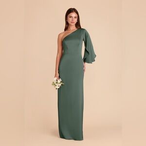 Birdy Grey Christine Dress Matte Satin Eucalyptus